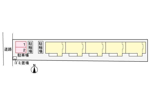 Ｂｏ＋ｎｈｅｕｒの駐車場