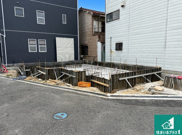 ◆和泉市富秋町　第3期　新築一戸建ての外観|現在の進捗状況です！順調に作業進行中、完成が待ち遠しいです！詳細の間取り等、お気軽にお問い合わせください！