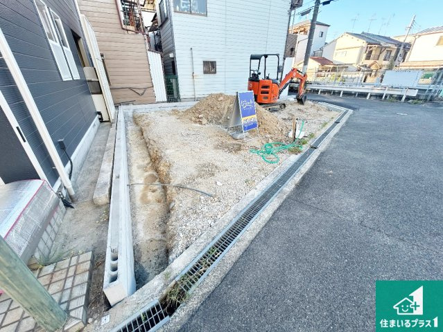 和泉市富秋町　第3期　新築一戸建ての外観|現在の進捗状況です！順調に作業進行中、完成が待ち遠しいです！詳細の間取り等、お気軽にお問い合わせください！