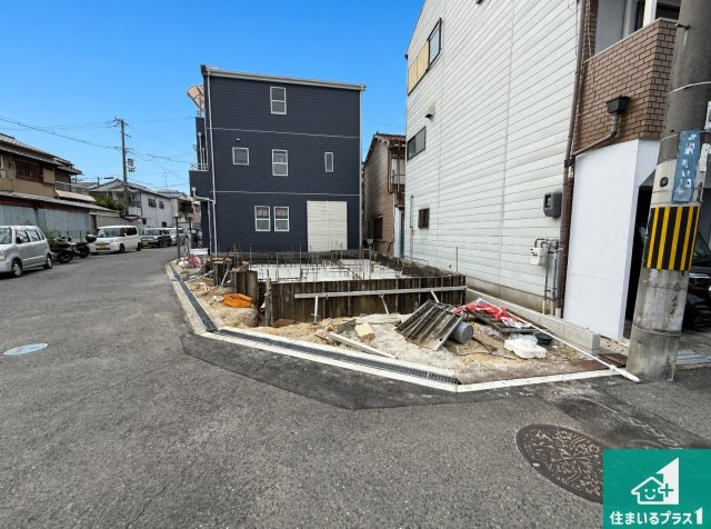 ◆和泉市富秋町　第3期　新築一戸建ての外観|現在の進捗状況です！順調に作業進行中、完成が待ち遠しいです！詳細の間取り等、お気軽にお問い合わせください！