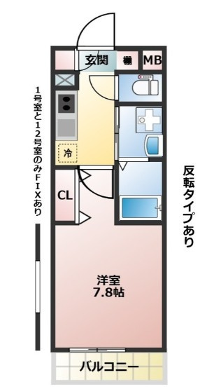 ラ・パーチェＳの間取り