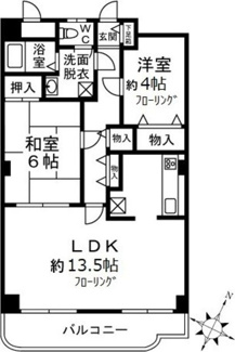 【間取り】 | あい蘭道壱番館