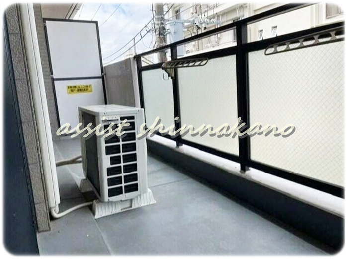コーポ双葉のバルコニー
