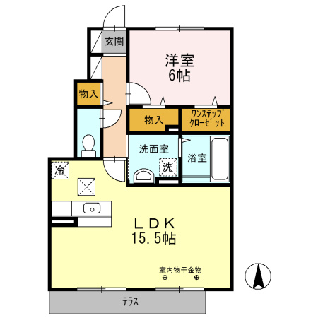 EXCELSIOR柏村の間取り