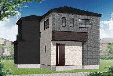 【外観パース】 | 秦野市南矢名　限定１棟　新築住宅