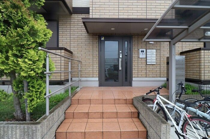 ヴィラ　コットンのエントランス