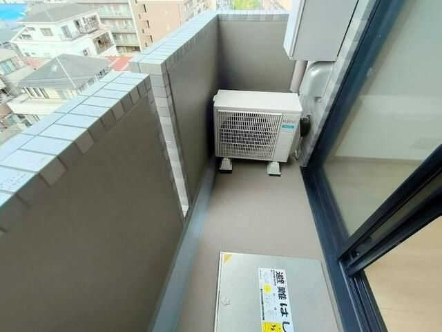 ルーブル中板橋伍番館のバルコニー