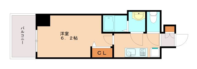 プレサンス神戸キュリオの間取り