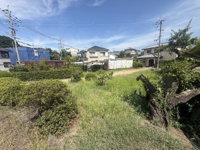 泉佐野市泉ケ丘3丁目　中古戸建の庭