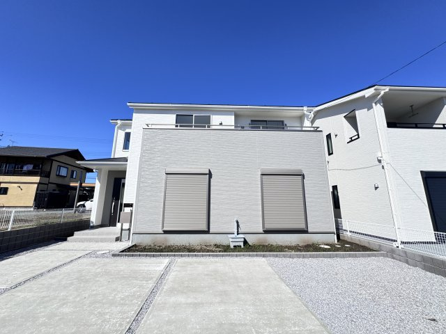 新築　高崎市中豊岡町第５　Livele Garden.S　１号棟の外観|現地写真　高崎市中豊岡町第５　Livele Garden.S　