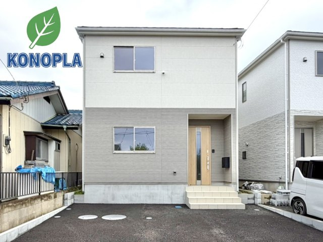 【新築戸建】本庄市児玉町金屋第7の外観|■外観（2号棟）｜今から見たい！大歓迎です♪お気軽にお問い合わせください♪オウチ探しは木ノ葉プランニング♪