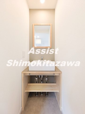アモルファベータの洗面所
