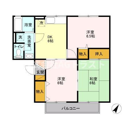 【間取り】 | セジュール静　Ⅲ