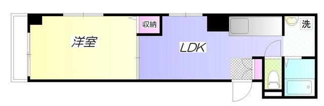 ベルコーポ早稲田の間取り|間取りです。