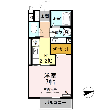 グランピエール瀬戸口の間取り