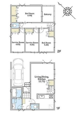 ◎茅ヶ崎市十間坂2丁目　新築戸建　2号棟