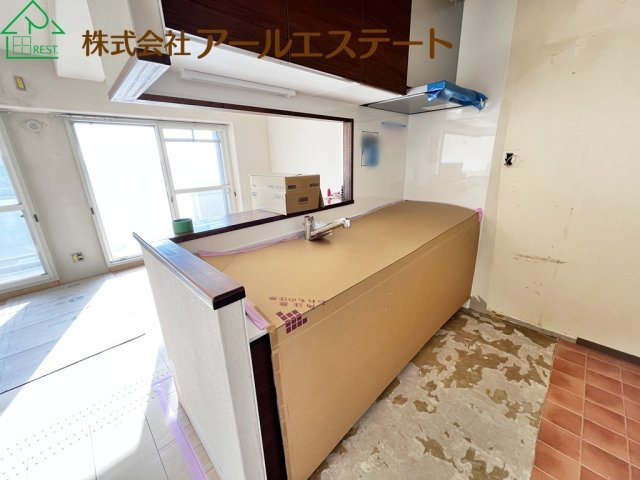 日光ハイツ加古川壱番館　　　山陽電鉄「浜の宮駅」徒歩13分のキッチン