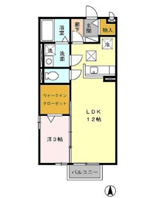 サウスイーストの間取り