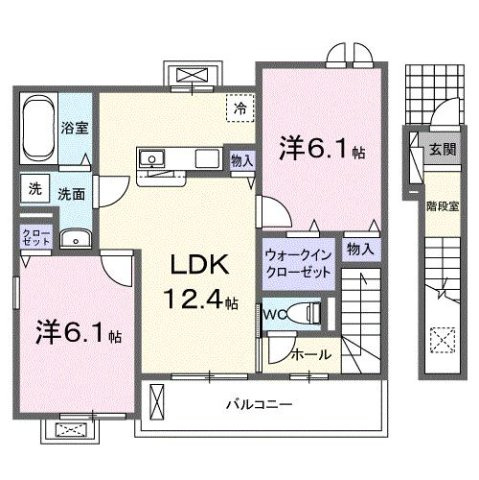 【間取り】 | ショコラⅢ