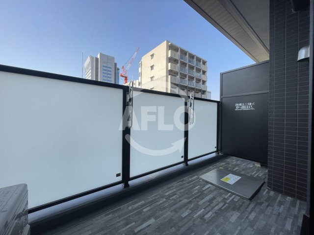 ALZA京町堀のバルコニー|ALZA京町堀　バルコニー