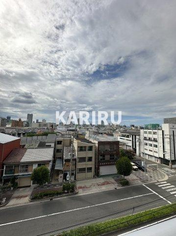 ラクラス高殿の展望|同物件別部屋の写真です