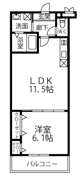 楠弥の里の間取り