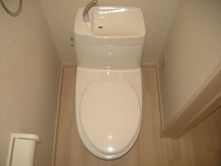 グレイス加茂B棟のトイレ|シンプルで使いやすいトイレです