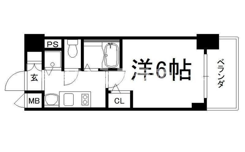 プレサンス神戸西スパークリングの間取り