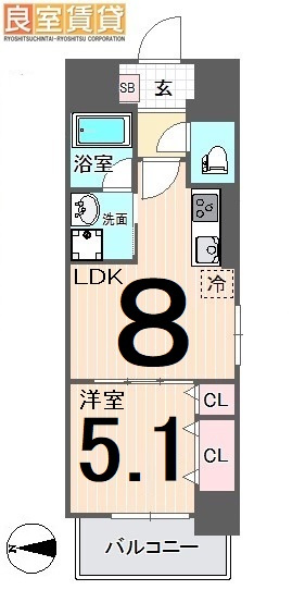 【間取り】 | パークゲート栄白川