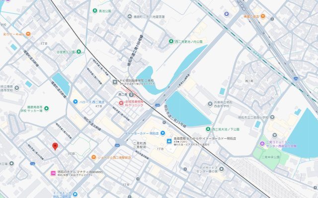 明石市二見町西二見駅前3丁目　中古戸建の地図