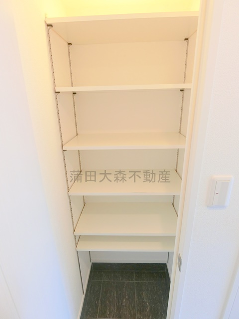 TFレジデンス京急蒲田の設備|シューズインクローゼット　玄関収納①