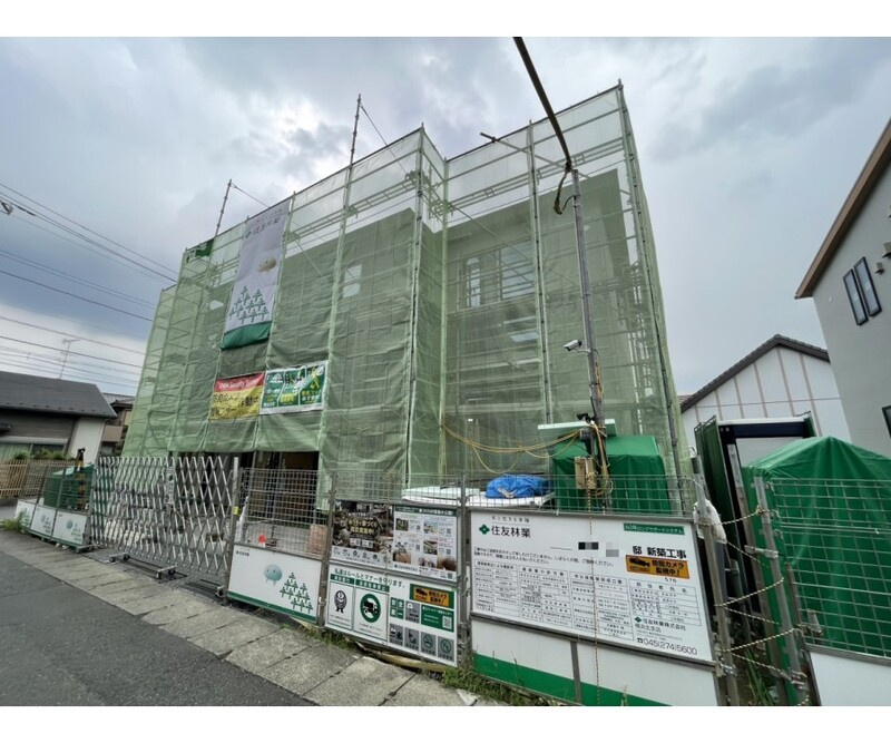 （仮称）川崎市多摩区宿河原３丁目計画　Ｂ棟の外観