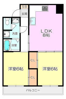 【間取り】 | ホワイエ塚口