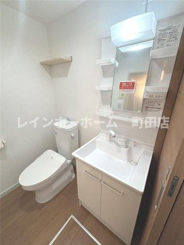 クラージュ橋本※初期費用分割後払いサービス利用可能物件の独立洗面台