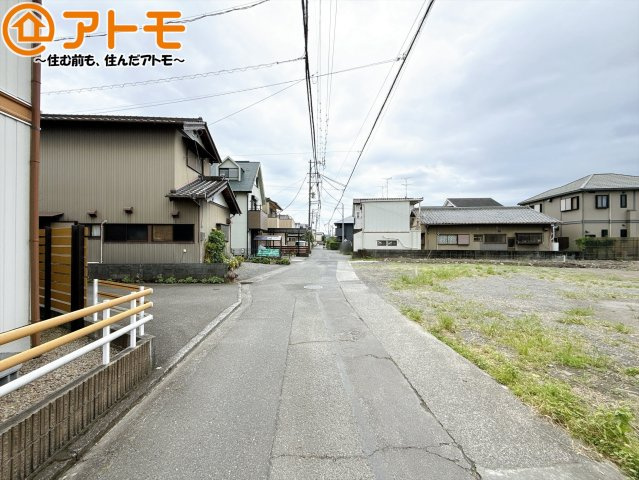 【前面道路含む現地写真】 | 葵区新伝馬第3　土地　1号地