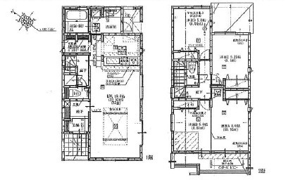 佐伯区薬師が丘4丁目　№37283の間取り|3ＬＤＫ
駐車2台可