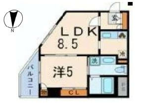 ミオカステーロ文京千駄木の間取り