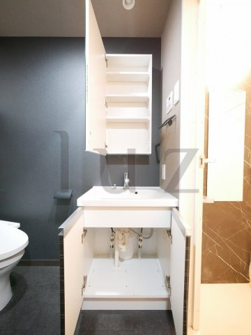 横浜市神奈川区平川町の賃貸マンションの洗面所