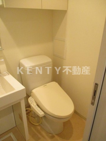 【トイレ】 | プラウドフラット蒲田 | シンプルで使いやすいトイレです