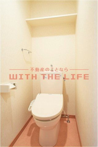 リュミエール高良内【10,000円キャッシュバック対象物件】のトイレ|落ち着いたトイレです
