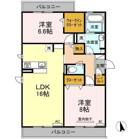 【間取り】 | グランツ　川名