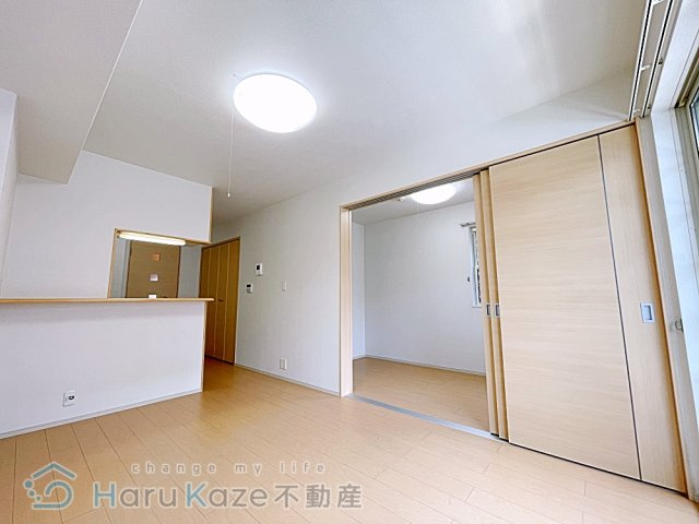 【居間・リビング】 | ベルベットポー【名古屋市賃貸・ワンフロアー2戸】
