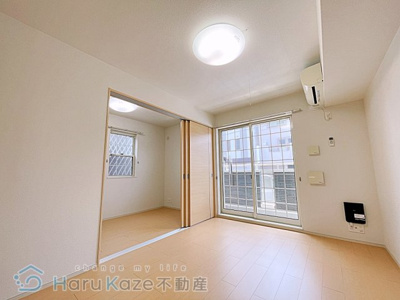 【居間・リビング】 | ベルベットポー【名古屋市賃貸・ワンフロアー2戸】