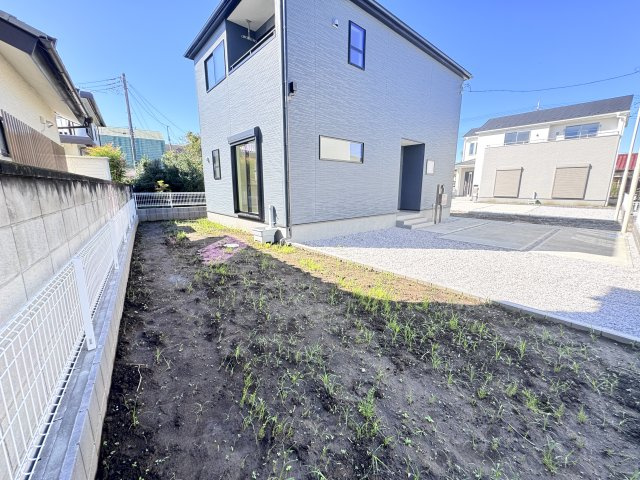 新築　高崎市中豊岡町第５　Livele Garden.S　4号棟の庭|現地写真　高崎市中豊岡町第５　Livele Garden.S　