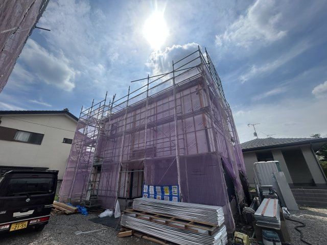 新築　高崎市中豊岡町第５　Livele Garden.S　4号棟の外観|現地写真　2026年10月完成予定！類似物件のご内覧等、お気軽にお問合せください♪　							
　							

