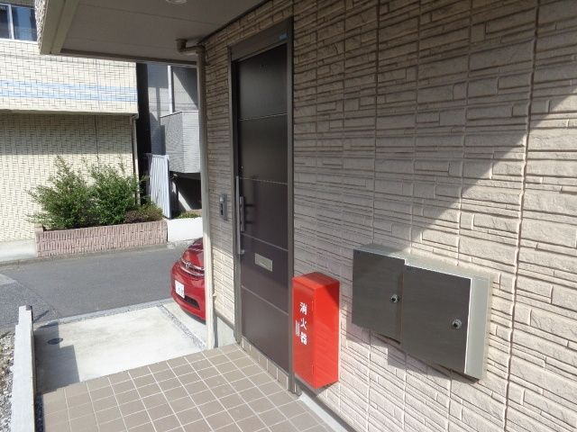 サンライズ･コーポのエントランス