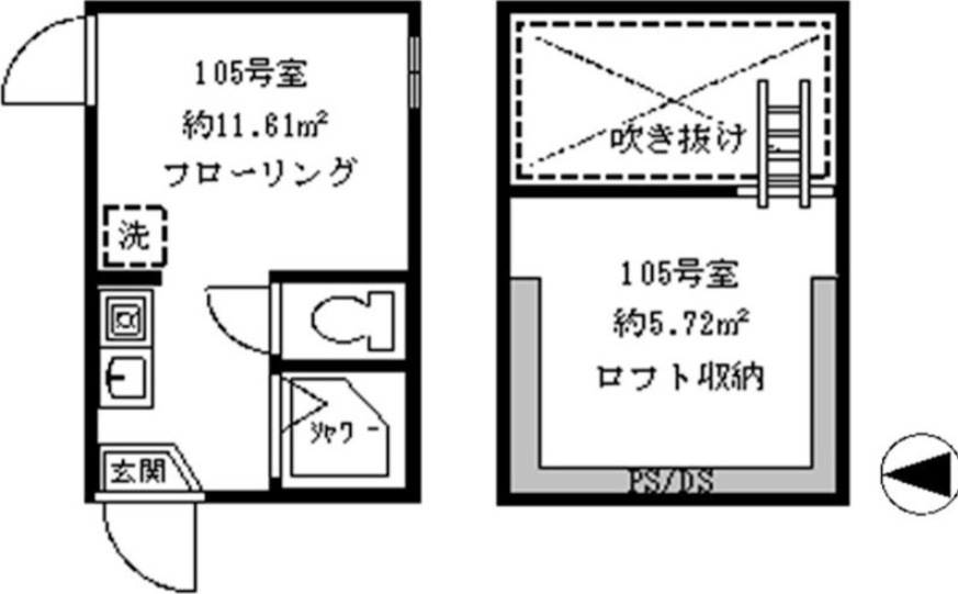 フェリスドルチェの間取り