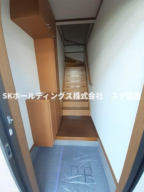 ハピネスホームⅡの玄関