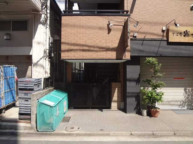 グリーンリーフ綱島弐番館のエントランス