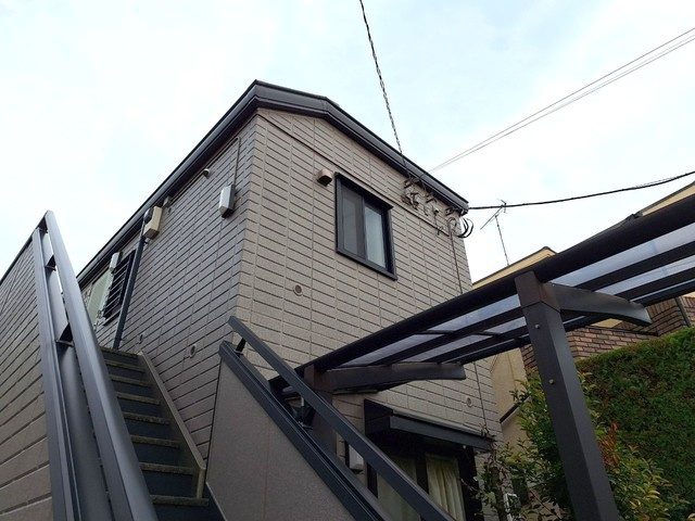 スカイメゾンのエントランス